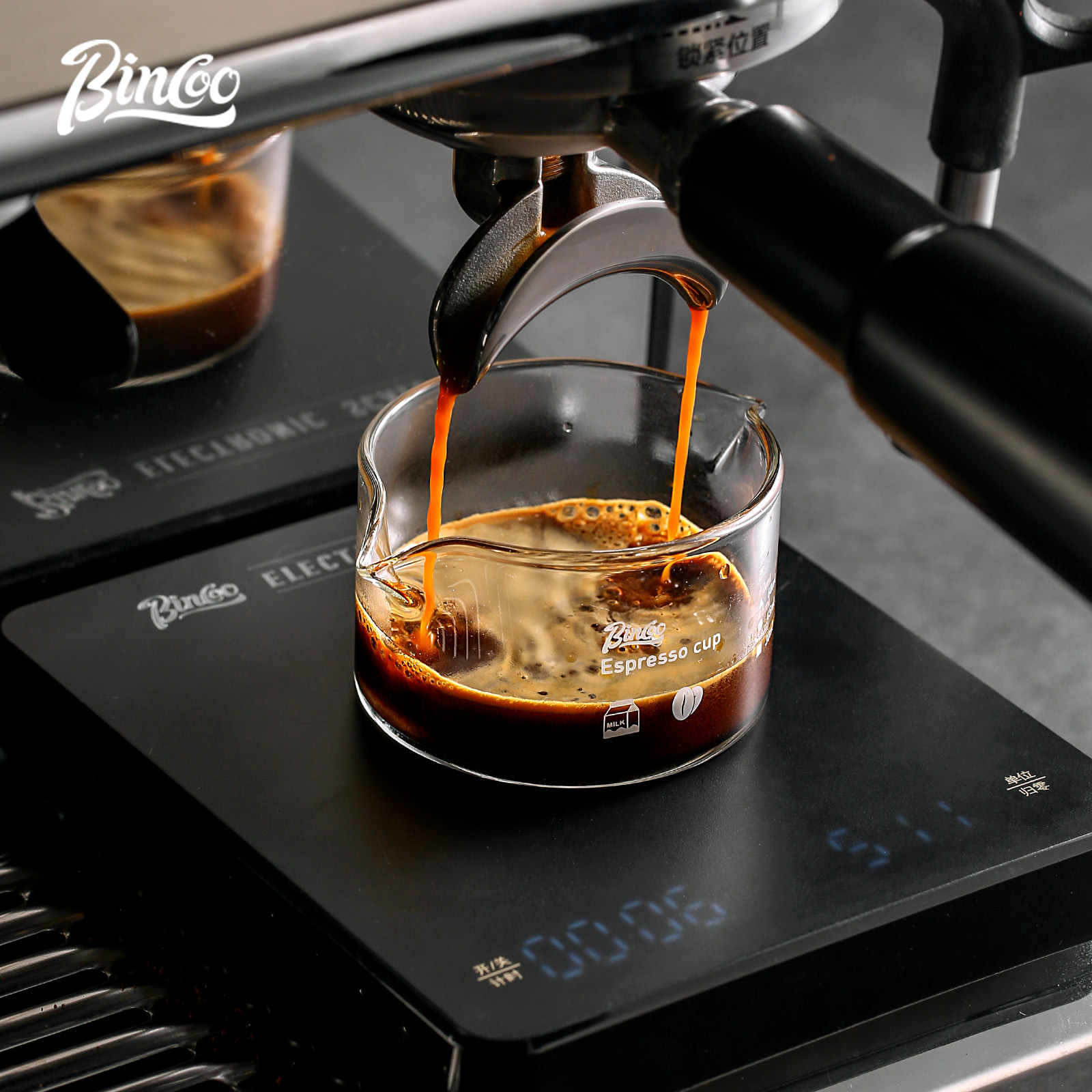 แก้วตวงเอสเพรสโซ่ BINCOO 90 มล - Espresso Shot Glass บทวิจารณ์และราคา