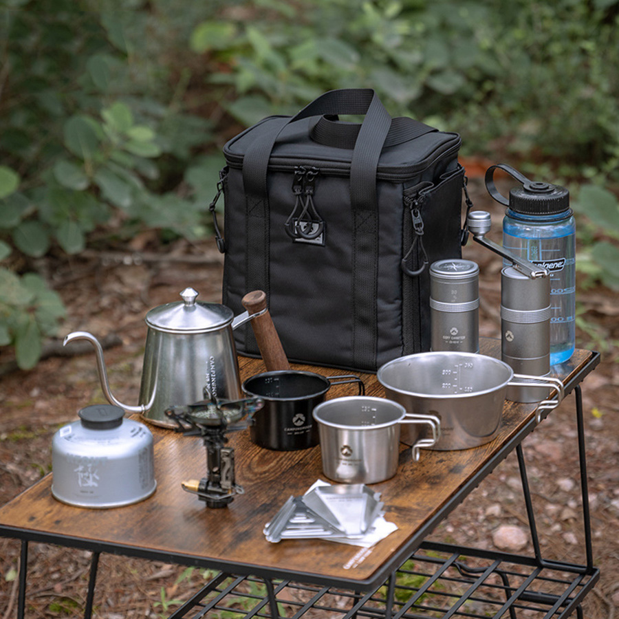 กระเป๋าใส่ถังแก๊สเตาแก๊สขนาดเล - Coffee Equipment For Camping บทวิจารณ์และราคา